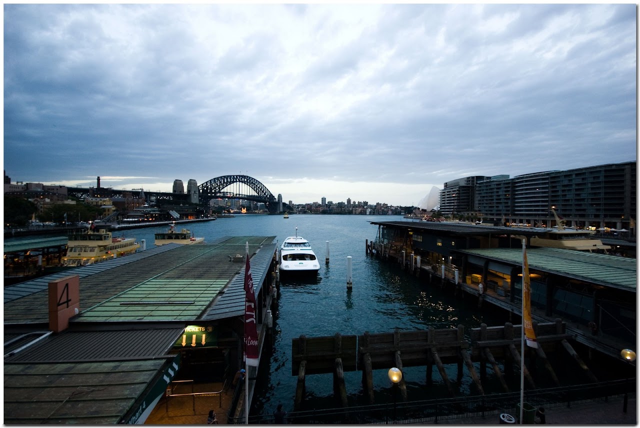 Harbour Bridge at night