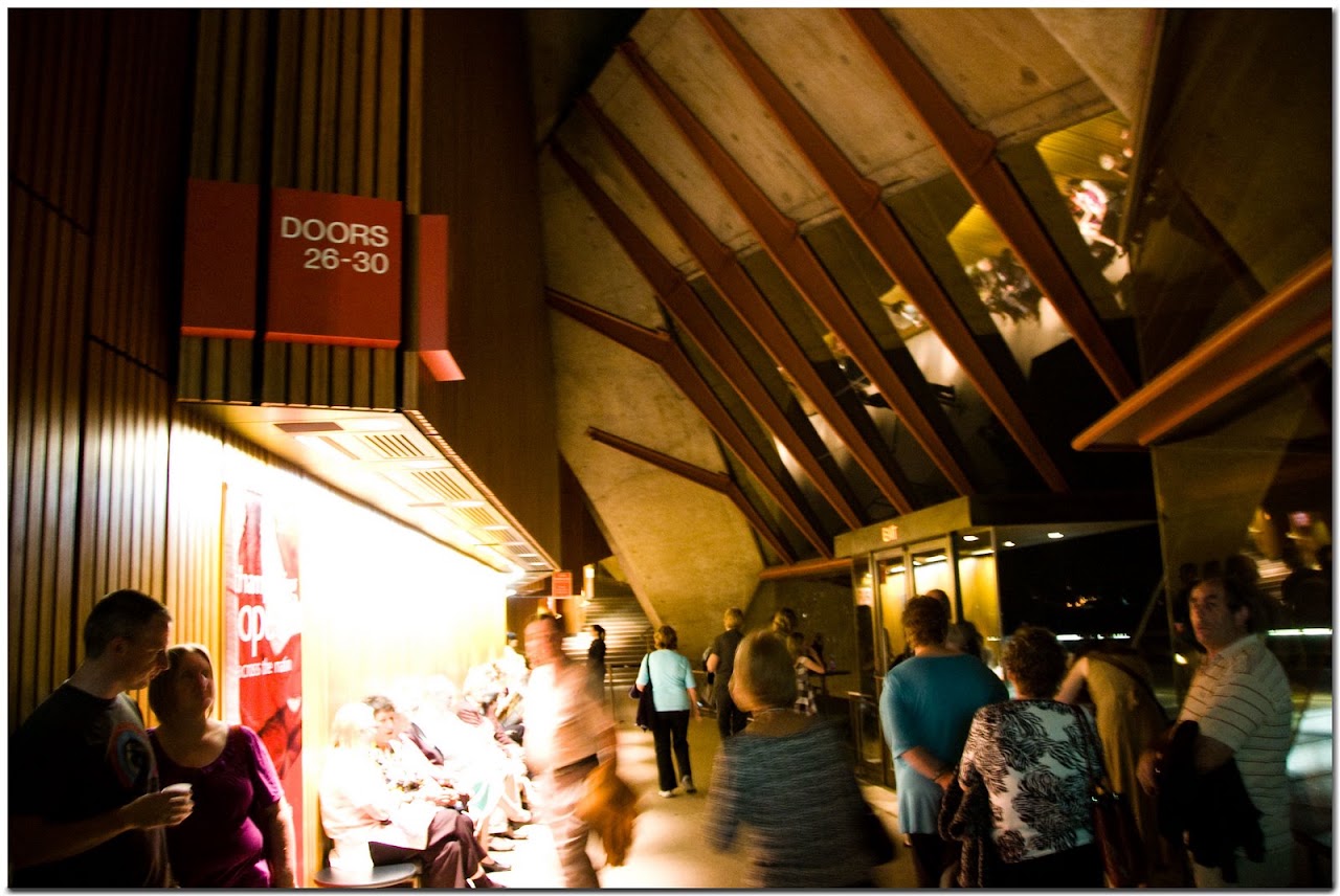 Interior of Sydney opera house