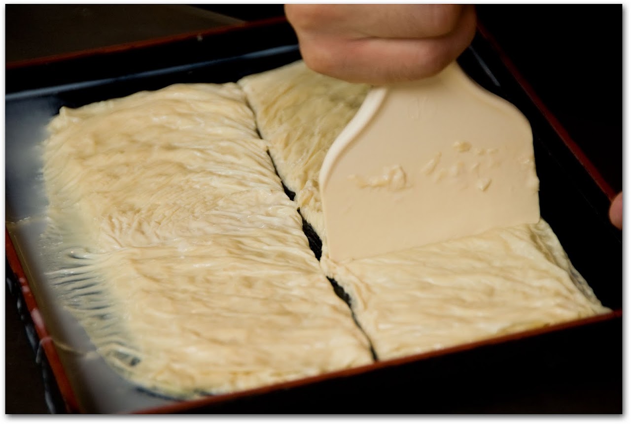 Yuba being made