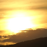 sunset up close