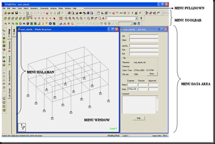 GUI STAAD INTERFACE GUI STAAD INTERFACE