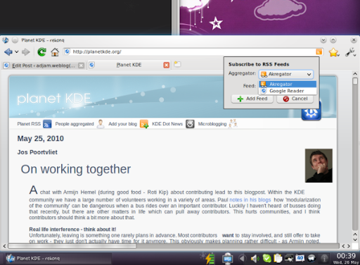 RSS support