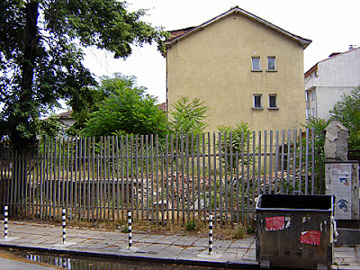sofia demolished old buidings sites