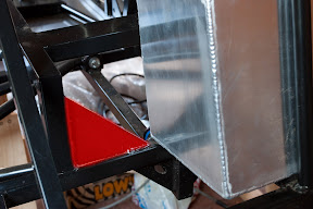 Chassis bracket conflict with fuel tank