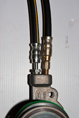 Hydraulics for the clutch Hydraulics for the clutch