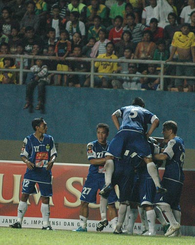 Gol Sriwijaya vs Persib