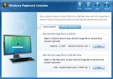 Windows Password Unlocker 