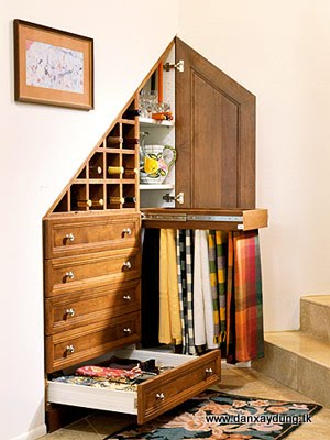 Tận Dụng Gầm Cầu Thang- danxaydung.tk