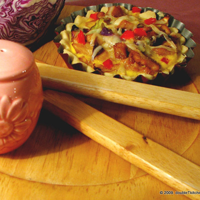 In T&T kitchen-Quiche sa piletinom, sirom i slatkim zeljem