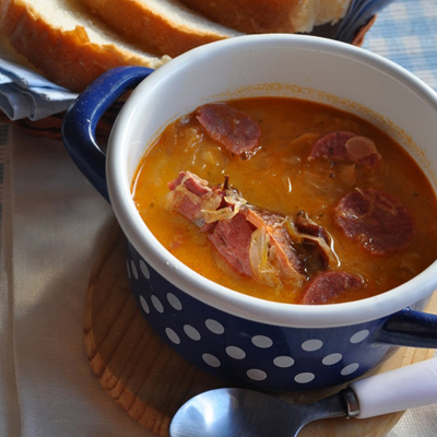 Cooketa-Zimska čorba sa kiselim kupusom