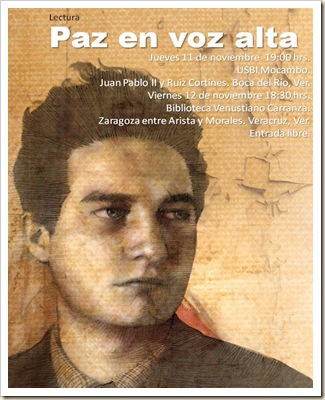 Paz en voz alta Paz en voz alta