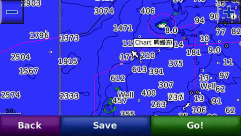 Bluechart Pacific 8.5 on Nuvi 760 Bluechart Pacific 8.5 on Nuvi 760