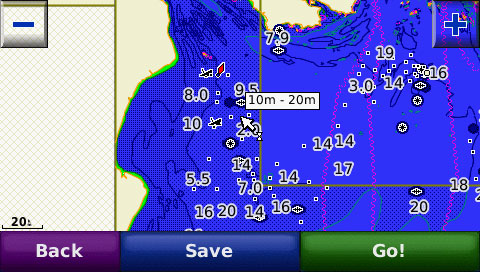 Bluechart Pacific 8.5 on Nuvi 760 Bluechart Pacific 8.5 on Nuvi 760