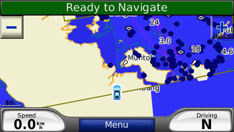 Bluechart Pacific 8.5 on Nuvi 760 Bluechart Pacific 8.5 on Nuvi 760