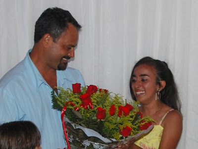 Amanda faz 15 anos
