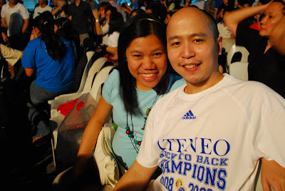 This time with my wifey, my honorary Atenista!