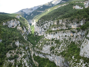 Uitzicht vanuit Escuain