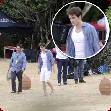 TodoTwilightSaga - Kristen y Robert rodando en la Isla Esme (9)