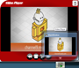 Preview parcial do Video Player