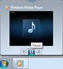 Botões de controle do Media Player