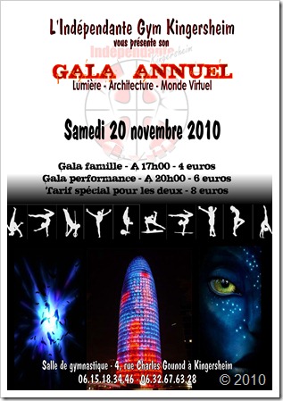 Affiche Gala 2010 Affiche Gala 2010