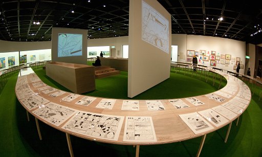 マンガのDJターンテーブル(Yuichi Yokoyama Solo Exhibition) マンガのDJターンテーブル(Yuichi Yokoyama Solo Exhibition)