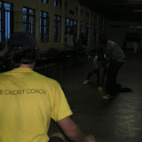 Kagarame keeping practice out of the rain