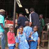 Food shopping for the orphanage