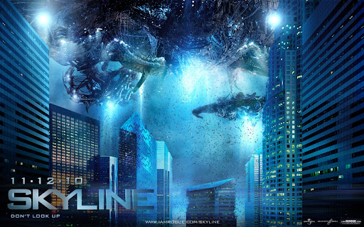 Skyline is a 2010 alien invasion science fiction film,movie wallpaper