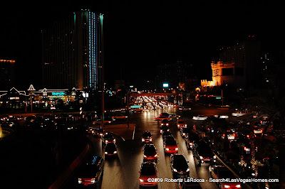 Las Vegas Strip South Dark for Earth Hour 2009