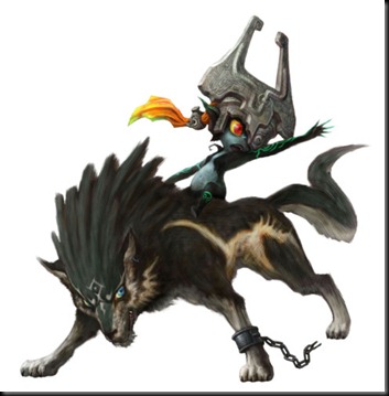 Wolf and Midna