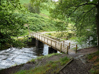 Bridge to lake shore (Grasmere, United Kingdom) Photo