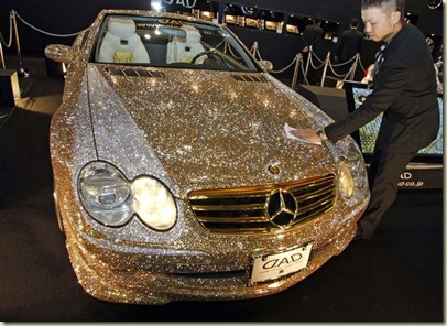 crystal benz SL 600