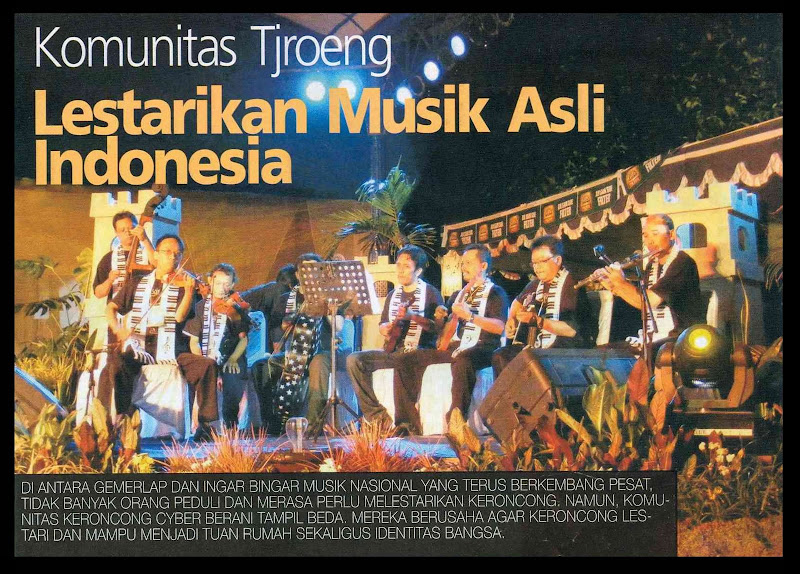 Komunitas keroncong cyber tjroeng