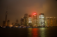 Shanghai under solar eclipse