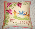 Blue Bird Pillow