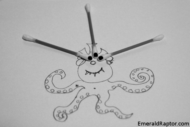 Q-tips-monster
