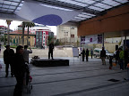 Iñaki Kasares ekitaldia aurkezten.Iñaki Kasares presentando el acto.