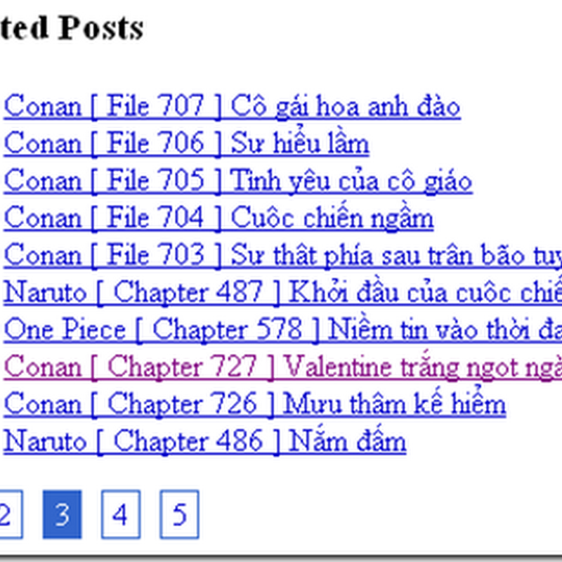 Bản nâng cao "Bài viết liên quan" có phân trang cho Blogger
