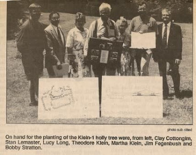 newspaper article Shelby County bicentennial ceremony