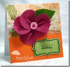 birthday flower birthday flower