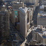  &ndash; Top view of the Flatiron Building