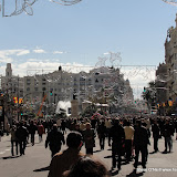  &ndash; The people gathering in La Plaza Ayuntamiento for Mascleta (really loud fireworks)