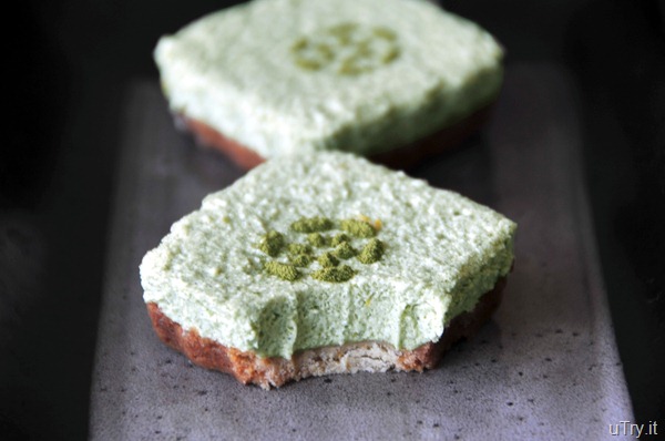 Matcha (Green Tea) Mousse Cheesecake with Pistachio Crust