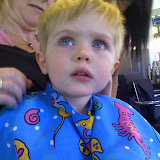 David's first haircut! &ndash; 05-Jul-2008