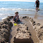 The best beach, Empire, MI. Daddy helped dig the moat. &ndash; 06-Aug-2010
