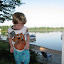 Another view of David by Crystal Lake at our cottage. &ndash; 01-Aug-2010