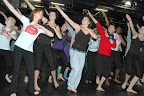 November 10th 2008 Dance 4 Life visit the school to take students through the latest dance moves for their Hiv/Aids awareness event