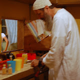  &ndash; Father making James, Vicki and Kadijah a gin and tonic…. © 2007 NHA Photos