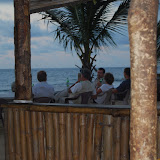  &ndash; Aid workers, some from the Mercy Ship enjoying time at Ramada's…. © 2008 NHA Photos, James Mansaray: Photographer